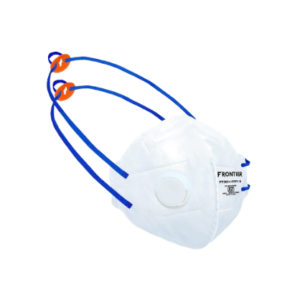 FFP1 S Disposable Flat Fold Respirator with Head Strap and Exhalation Valve