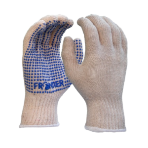 Frontier Cotton Knitted Single Dotted Gloves