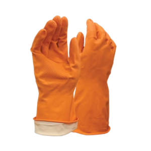 Buy Frontier Latex Orange Gloves