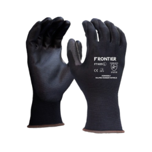 Buy Frontier Black Nitrile Gloves