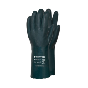 Frontier PVC Fully Dipped Green Gloves