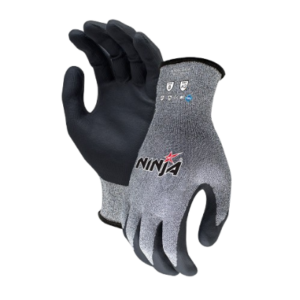 HPPE, Glass, Nylon & Spandex Plaited Composite Knitted Liner with KTCR and NFT Coating
