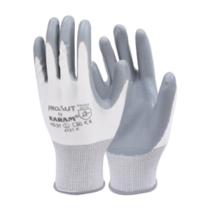 White Liner with Grey Nitrile Coating