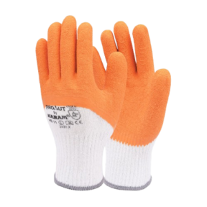 White Liner with Orange Crinkle Latex